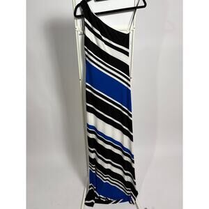 Vintage Caché One-Shoulder Maxi Dress - Size XS